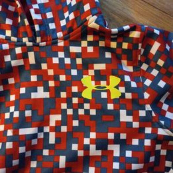 L - Boys Under Armour Youth Extra Large XL  Storm Hoodie Sweatshirt - Picture 2 of 4